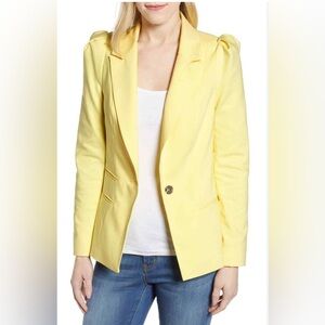 1. State Puff Shoulder Blazer